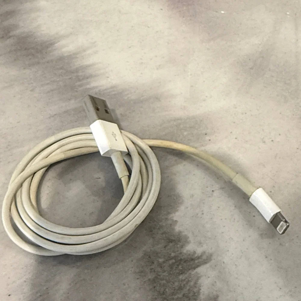 Apple White USB to Lightning Cable
